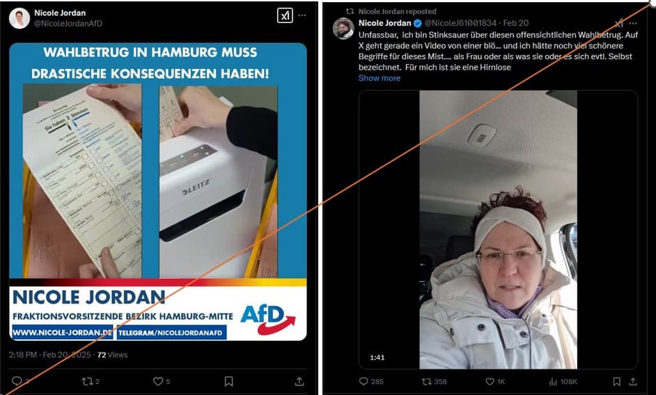 Nicole Jordan durchgestrichen